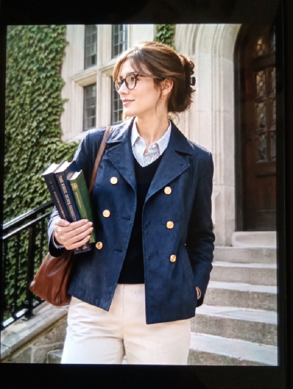 J. Crew Nautical Preppy Coastal Old Money Academia Maritime Chick Blazer Sz 6
